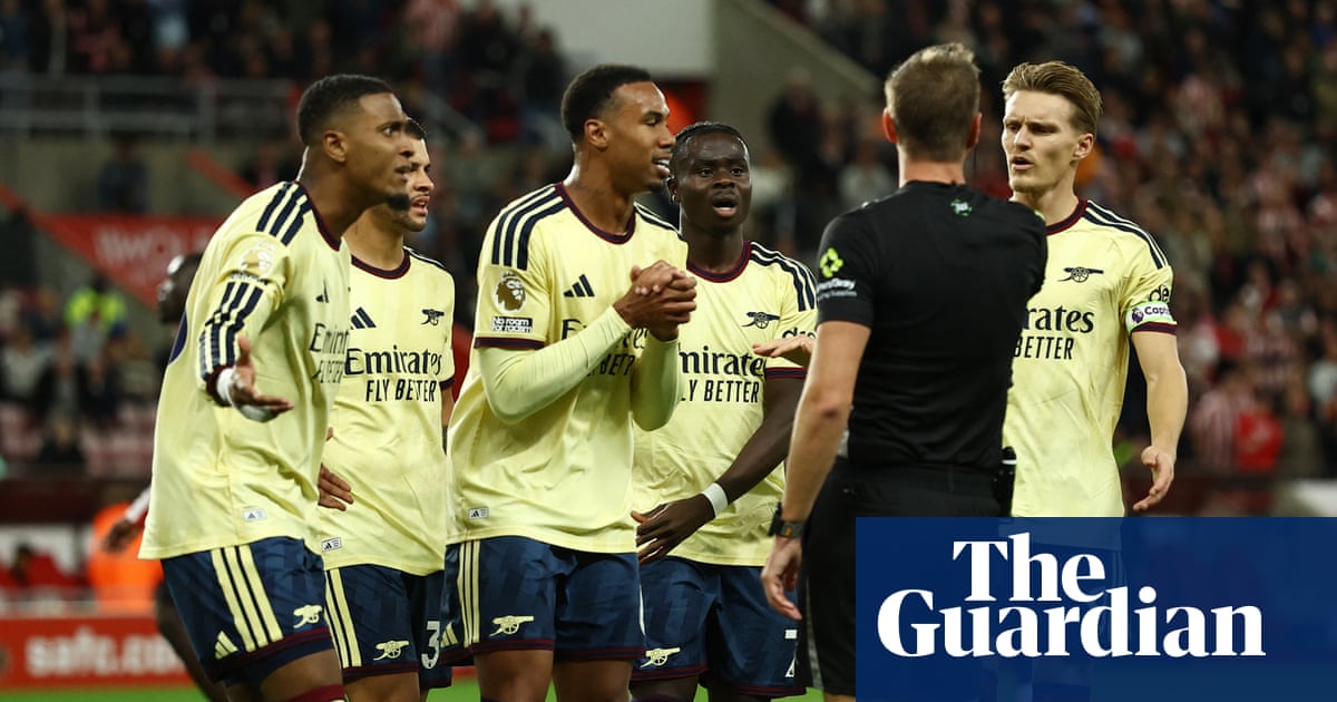 Mikel Arteta says penalty given to Sunderland ‘unacceptable at this level’